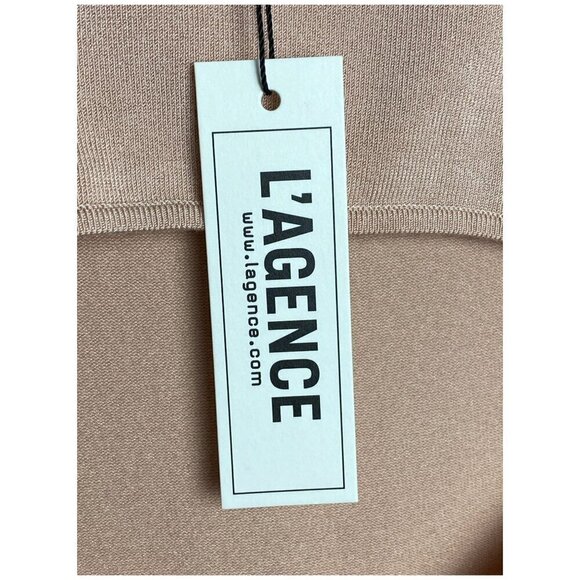 L'Agence NWT $325 Jocelyn Cutout Sweater in Petal Country Pink Women;s Sz XL - Picture 5 of 7